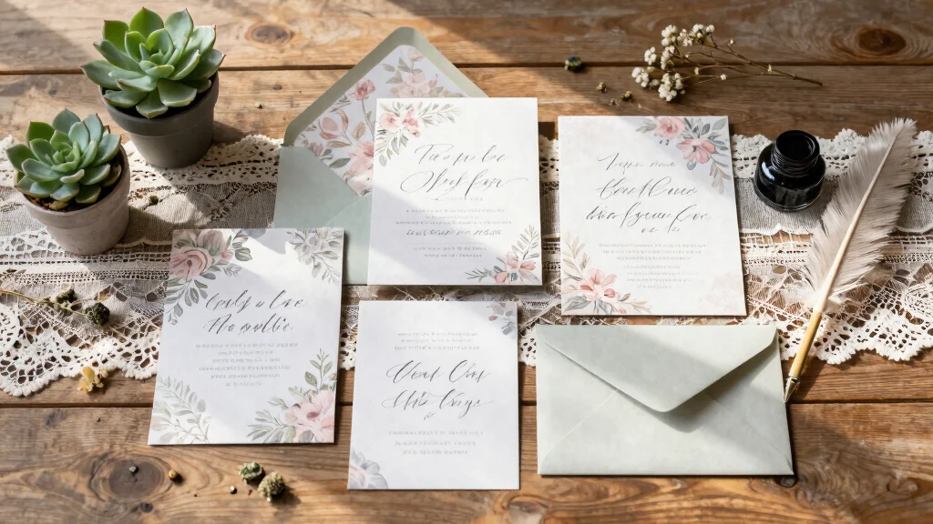 18 Romantic Wedding Invitations Ideas With Soft Elegance