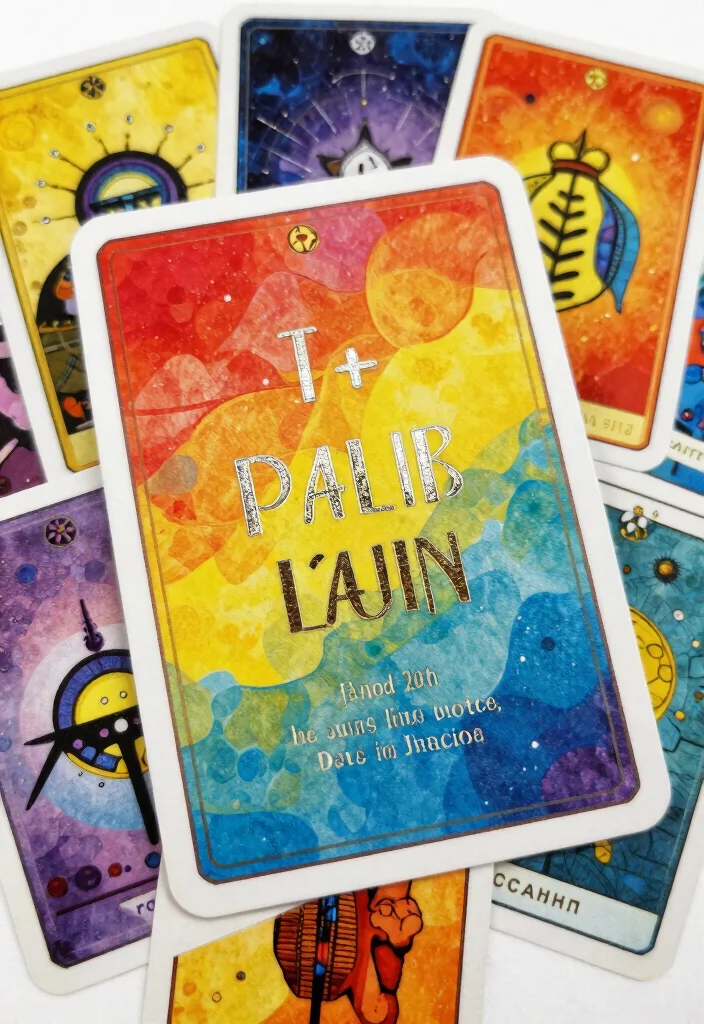 18 Tarot Wedding Invitations Ideas With Mystical Vibes - 10. Oracle Card Inspirations 1