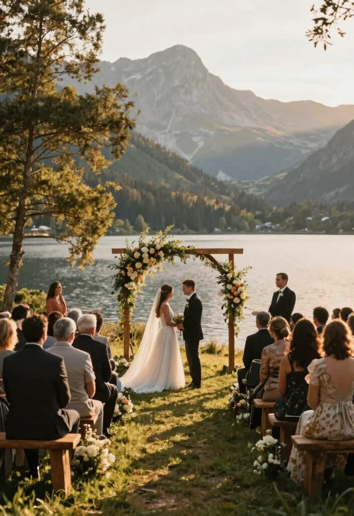 18 Wedding Backdrop Outdoor Ideas With Natural Romance - 6. Nature's Canvas 1