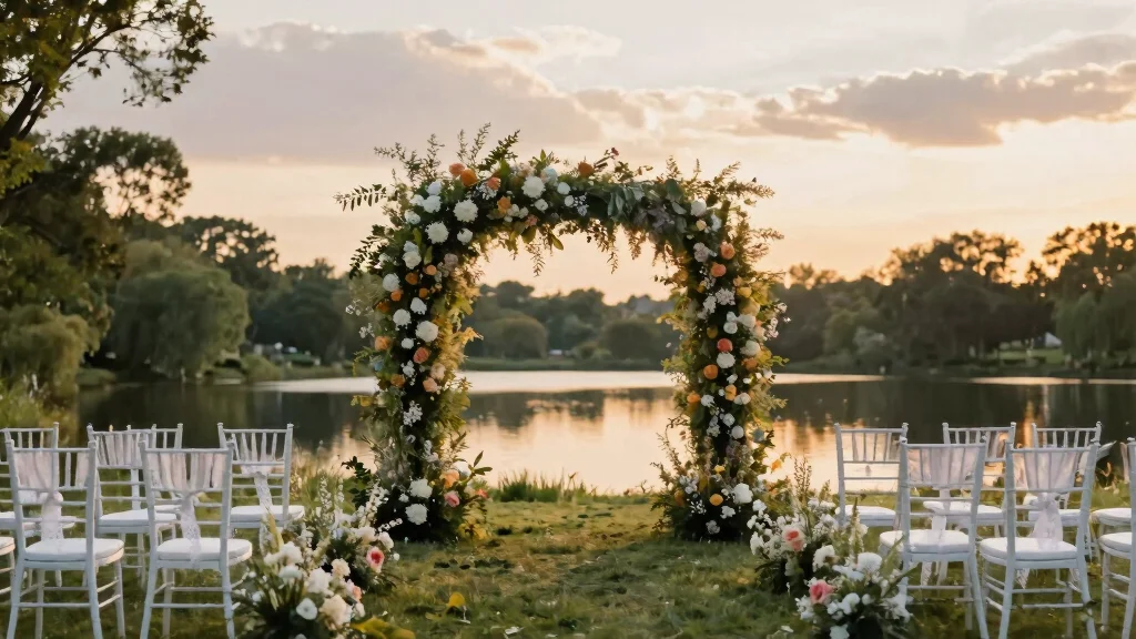 18 Wedding Backdrop Outdoor Ideas With Natural Romance