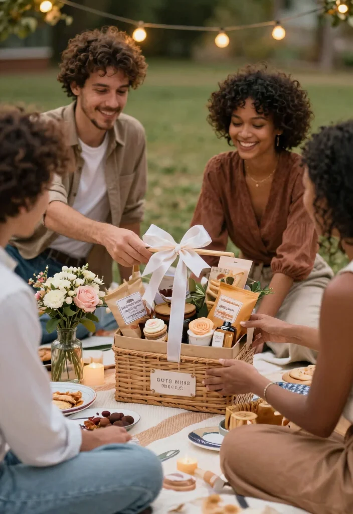 10 Best Friend Wedding Gifts That Won't Make Things Awkward 60 10 Best Friend Wedding Gifts That Won't Make Things Awkward - 10. Themed Gift Basket: A Collection of Joy 1