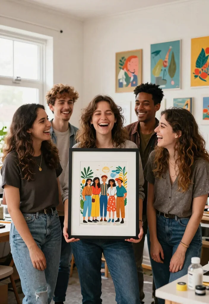 10 Best Friend Wedding Gifts That Won't Make Things Awkward 12 10 Best Friend Wedding Gifts That Won't Make Things Awkward - 2. Custom Illustration – A Piece of Art to Cherish 1