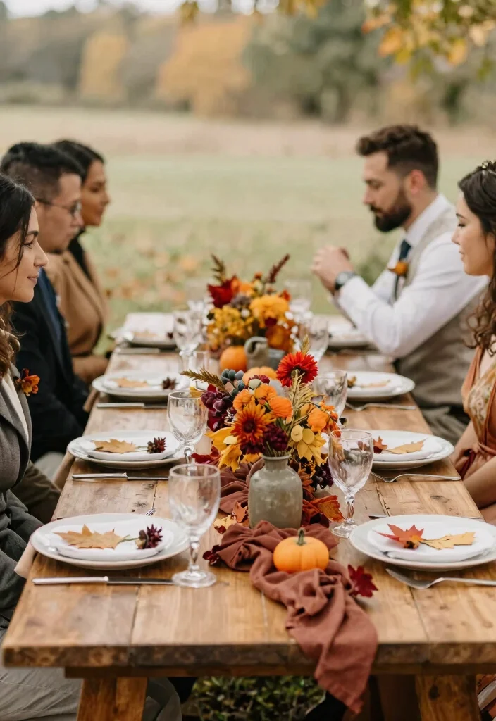 12 Autumn Wedding Table Decor Ideas That Won't Wilt or Brown - Conclusion 1