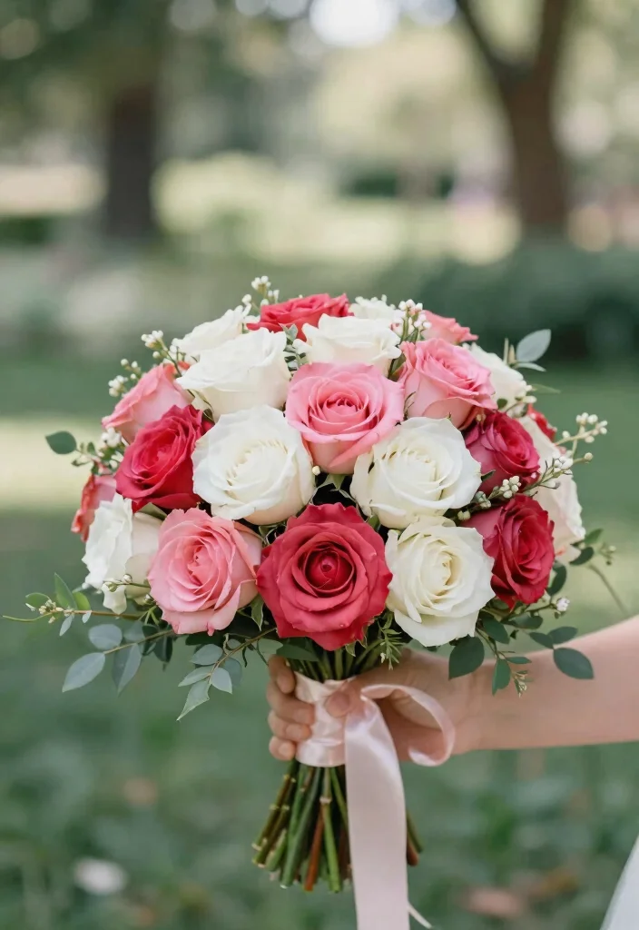 12 Classic Wedding Flowers That Stay Fresh Through the Reception - 1. Roses 1