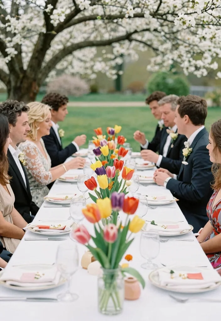 12 Classic Wedding Flowers That Stay Fresh Through the Reception - 5. Tulips 1