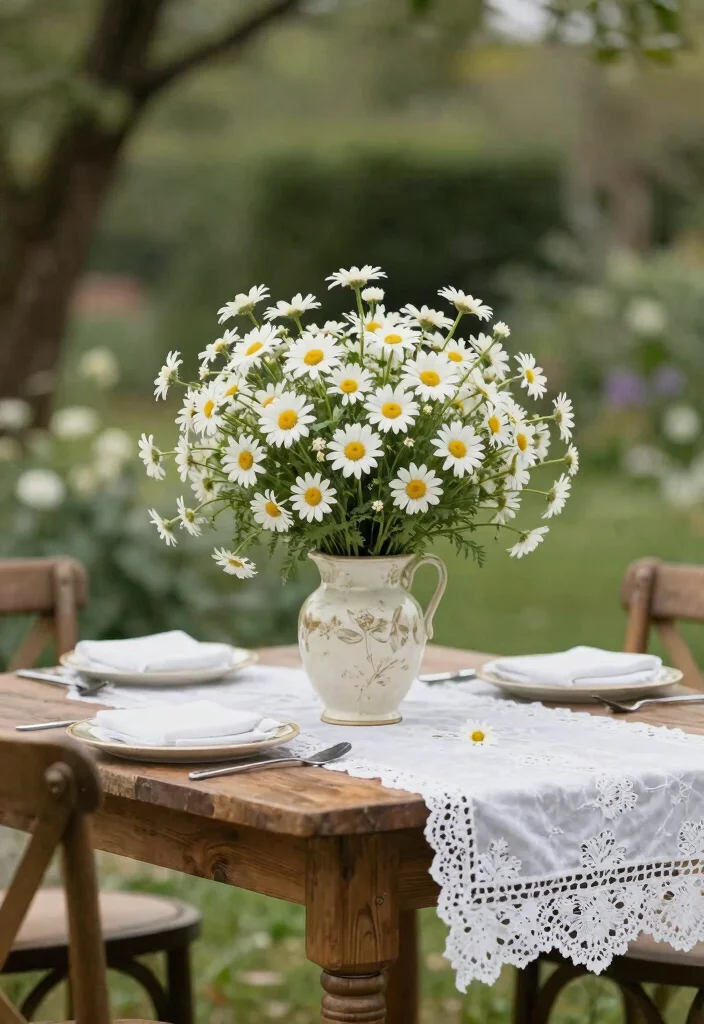 12 Classic Wedding Flowers That Stay Fresh Through the Reception - 7. Daisies 1
