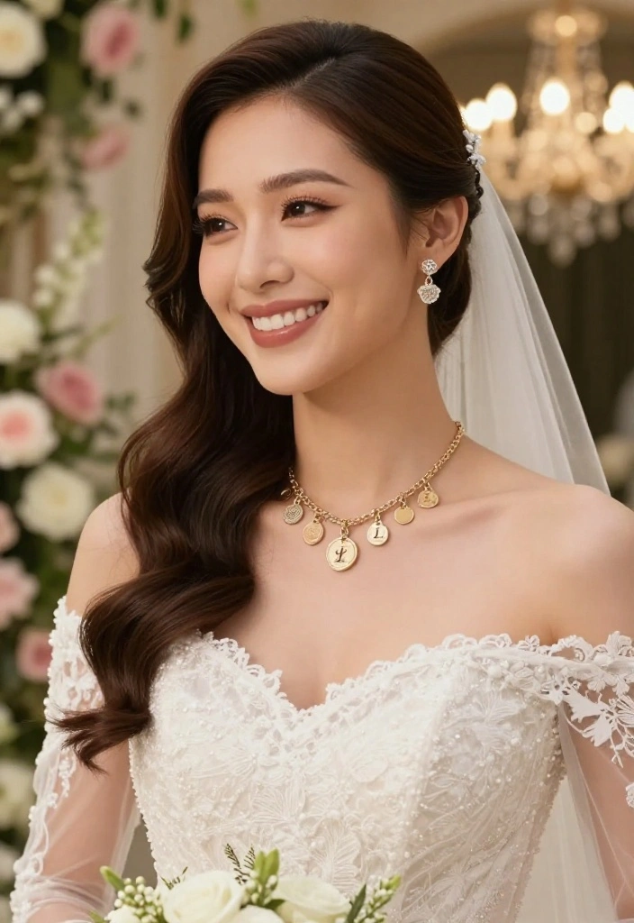 12 Daughter Wedding Gifts She Can Wear Down the Aisle 52 12 Daughter Wedding Gifts She Can Wear Down the Aisle - 12. Heartfelt Charm Necklace 1