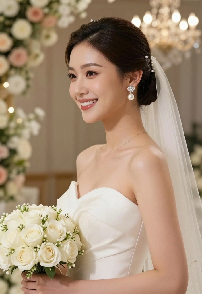 12 Daughter Wedding Gifts She Can Wear Down the Aisle 39 12 Daughter Wedding Gifts She Can Wear Down the Aisle - 9. Timeless Pearl Earrings 1