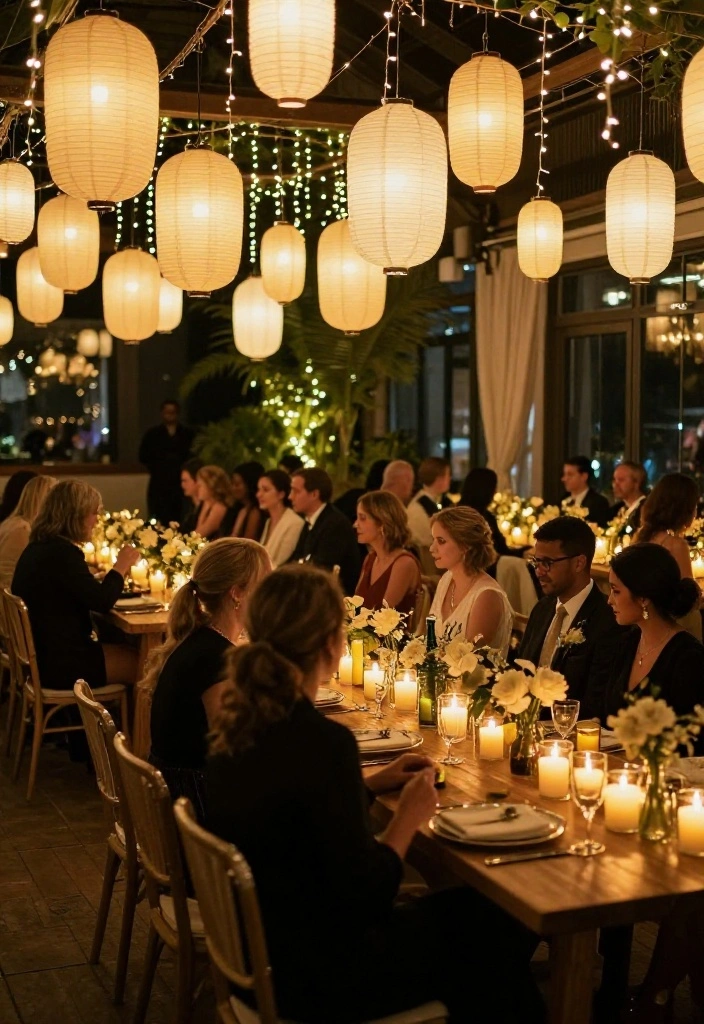 12 Luxury Wedding Reception Decor That Costs Half the Price 2 12 Luxury Wedding Reception Decor That Costs Half the Price - 2. Elegant Lighting Solutions 1