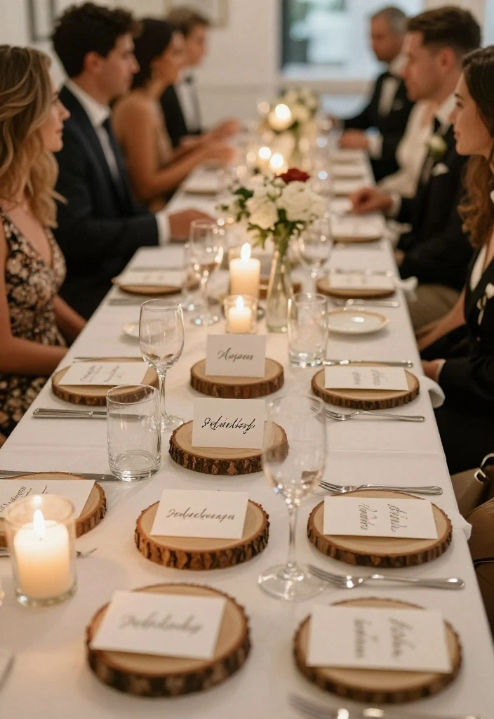 12 Luxury Wedding Reception Decor That Costs Half the Price 37 12 Luxury Wedding Reception Decor That Costs Half the Price - 7. Personalized Place Cards 1
