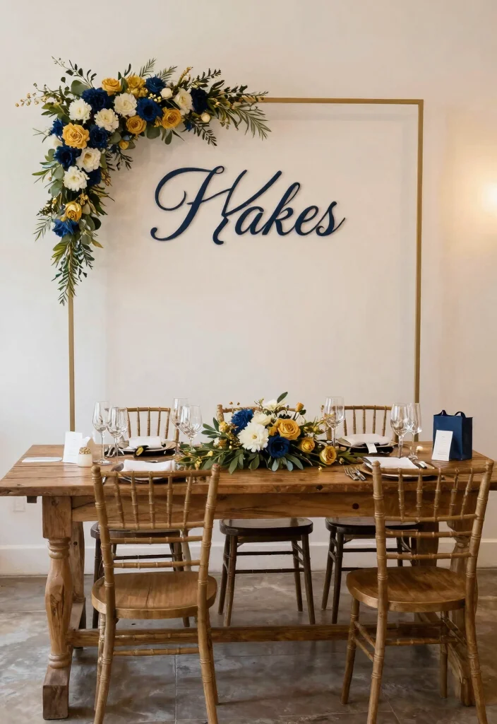 12 Navy Wedding Decorations That Pair With Gold Metallics 63 12 Navy Wedding Decorations That Pair With Gold Metallics - Conclusion 1