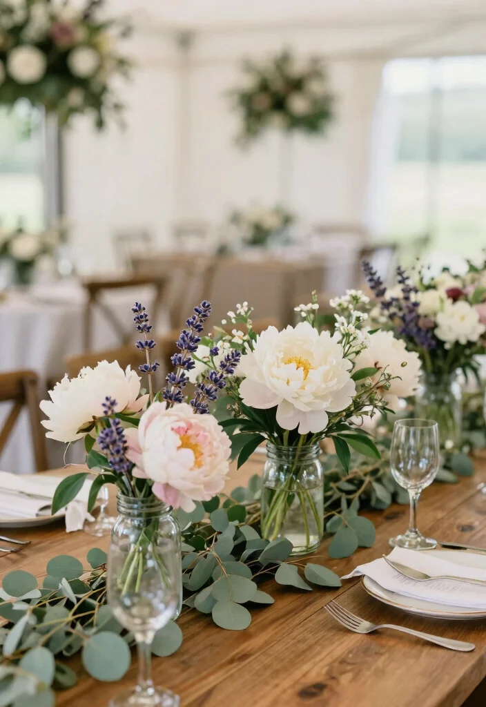 12 Spring Wedding Table Decor That Coordinates Without Looking Easter 13 12 Spring Wedding Table Decor That Coordinates Without Looking Easter - 3. Floral Table Arrangements with Local Blooms 1