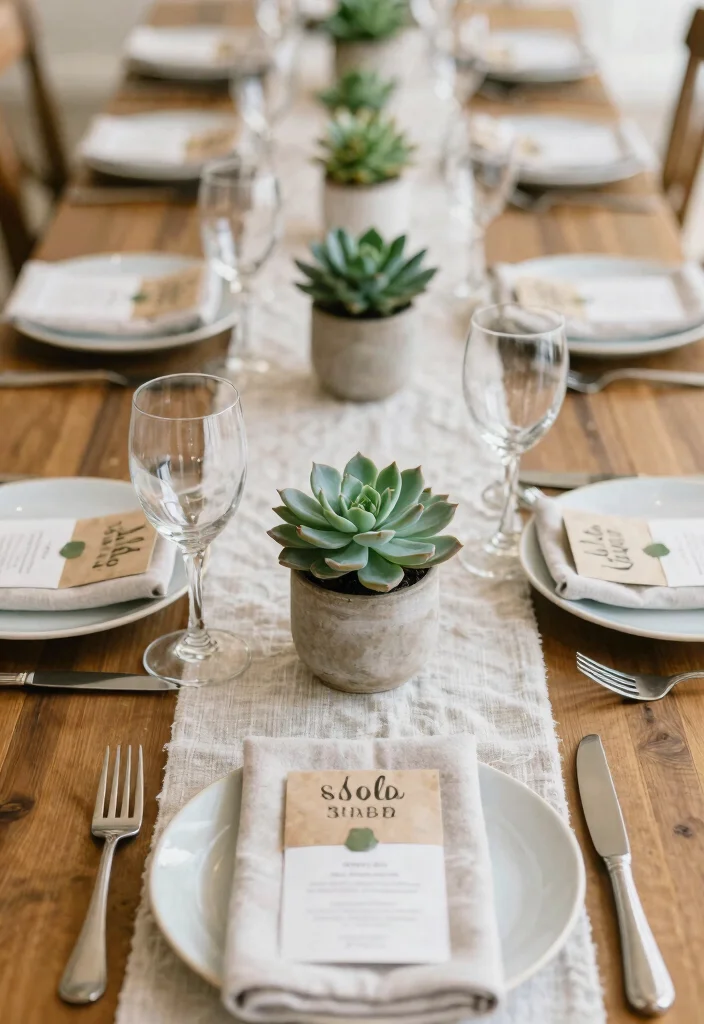 12 Spring Wedding Table Decor That Coordinates Without Looking Easter 15 12 Spring Wedding Table Decor That Coordinates Without Looking Easter - 5. Eco-Friendly Favors as Decor 1