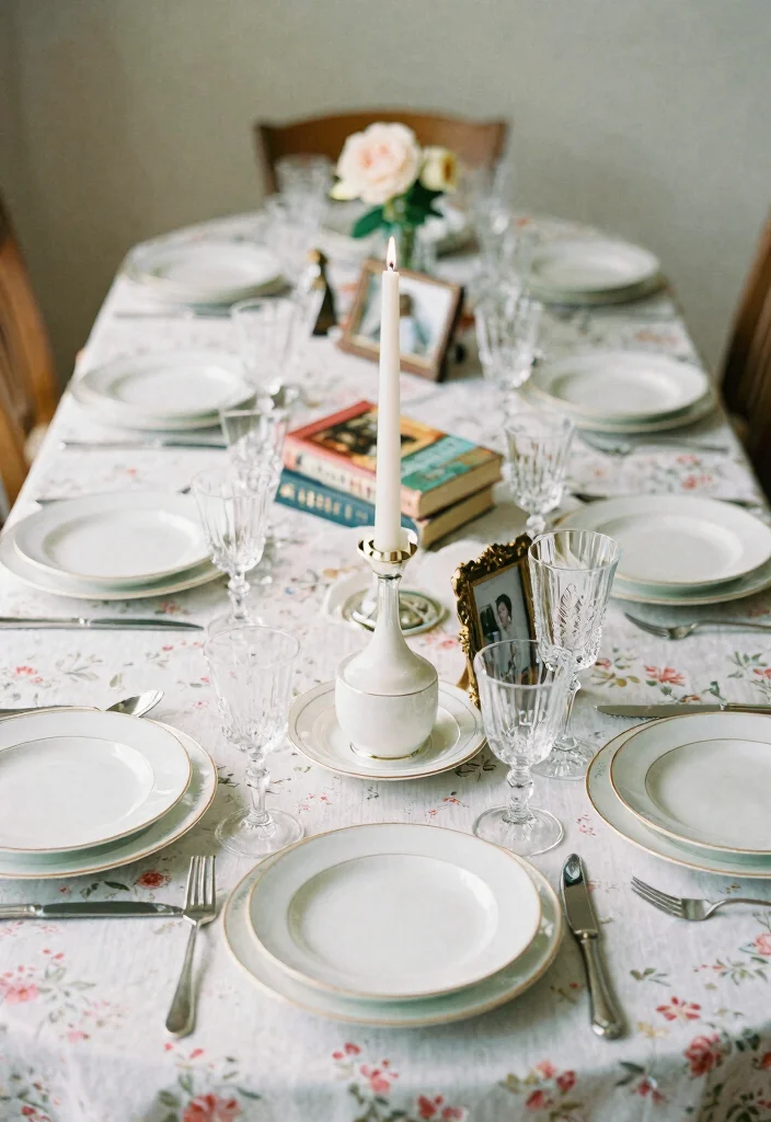 12 Spring Wedding Table Decor That Coordinates Without Looking Easter 26 12 Spring Wedding Table Decor That Coordinates Without Looking Easter - 6. Vintage Touches 1