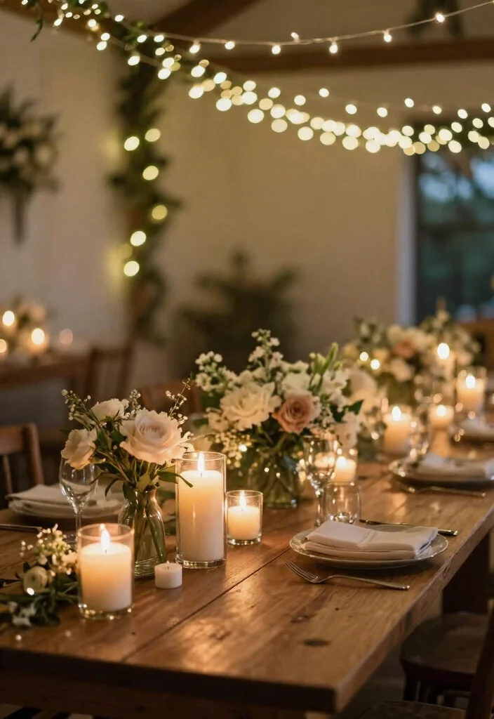 12 Spring Wedding Table Decor That Coordinates Without Looking Easter 29 12 Spring Wedding Table Decor That Coordinates Without Looking Easter - 9. Soft Lighting with Eco-Friendly Candles 1
