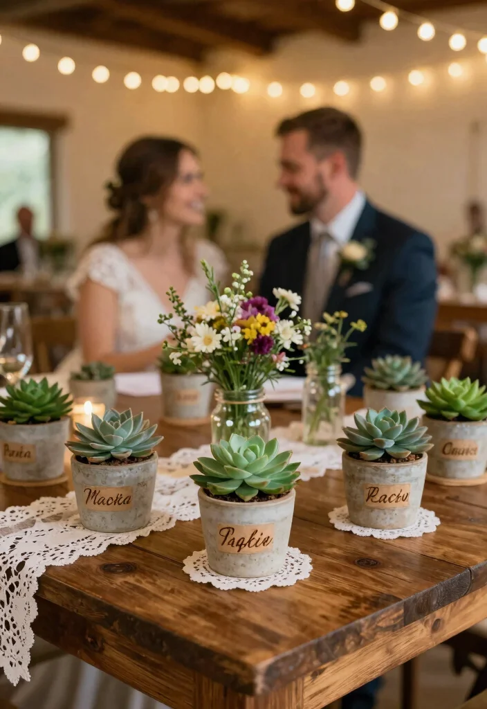 12 Succulent Wedding Favors That Guests Take Home and Keep Alive - Elora  Wedding Story