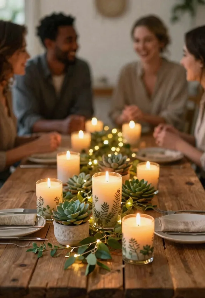 12 Succulent Wedding Favors That Guests Take Home and Keep Alive - 6. Succulent-Infused Candles 1