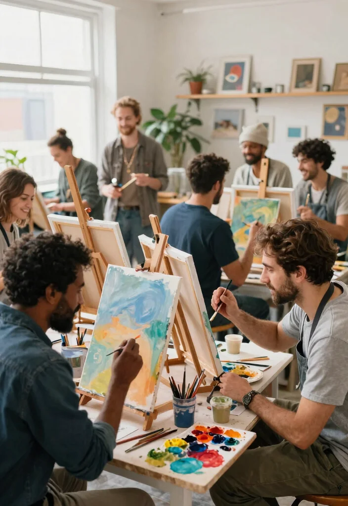14 9th Wedding Anniversary Gifts for Him That Aren't Just Leather 41 14 9th Wedding Anniversary Gifts for Him That Aren't Just Leather - 11. Art or Craft Workshop 1