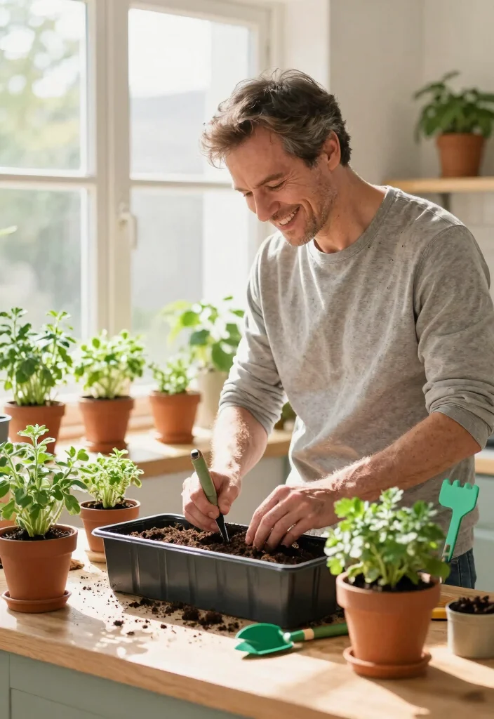 14 9th Wedding Anniversary Gifts for Him That Aren't Just Leather 42 14 9th Wedding Anniversary Gifts for Him That Aren't Just Leather - 12. Indoor Gardening Kit 1