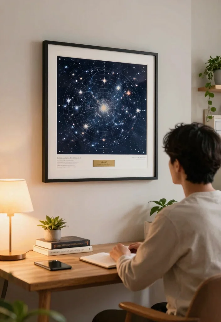 14 9th Wedding Anniversary Gifts for Him That Aren't Just Leather 2 14 9th Wedding Anniversary Gifts for Him That Aren't Just Leather - 2. Customized Star Map 1