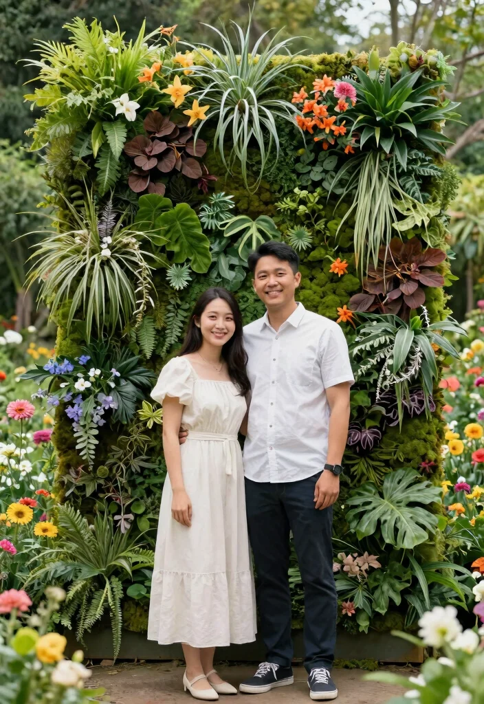 14 Garden Wedding Backdrop Ideas That Work Rain or Shine 13 14 Garden Wedding Backdrop Ideas That Work Rain or Shine - 3. Greenery Walls as Backdrops 1
