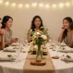 14 Simple Round Wedding Table Decorations That Stay Put All Night