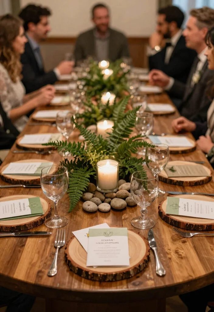 14 Simple Round Wedding Table Decorations That Stay Put All Night - 4. Personalized Seed Packets 1