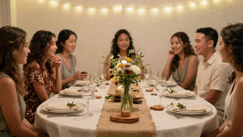 14 Simple Round Wedding Table Decorations That Stay Put All Night