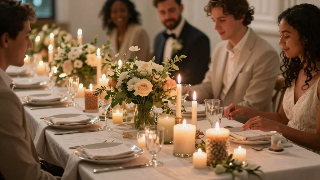 14 Wedding Table Candles That Stay Lit Through the Reception