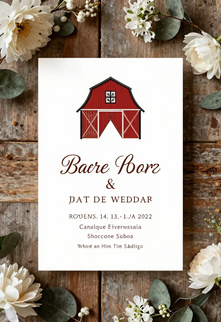 15 Barn Wedding Invitations That Work for Formal Guests Too 65 15 Barn Wedding Invitations That Work for Formal Guests Too - 15. Cultural Elements 1