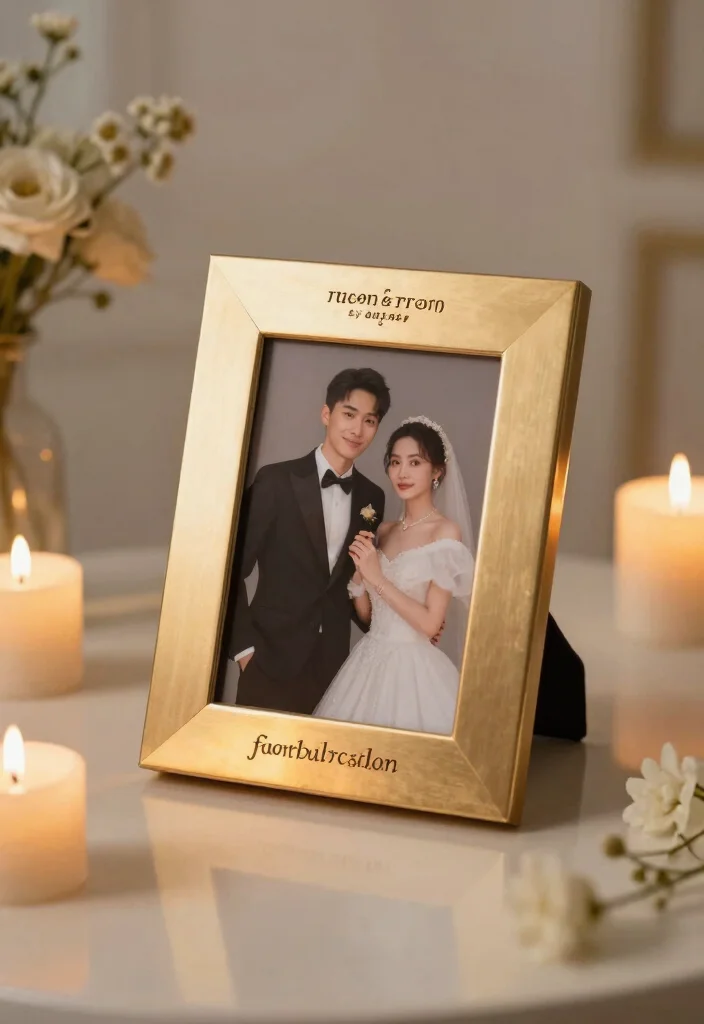 15 Engraved Wedding Gifts Where Fonts Look Elegant Not Tacky 15 15 Engraved Wedding Gifts Where Fonts Look Elegant Not Tacky - 5. Engraved Picture Frames 1