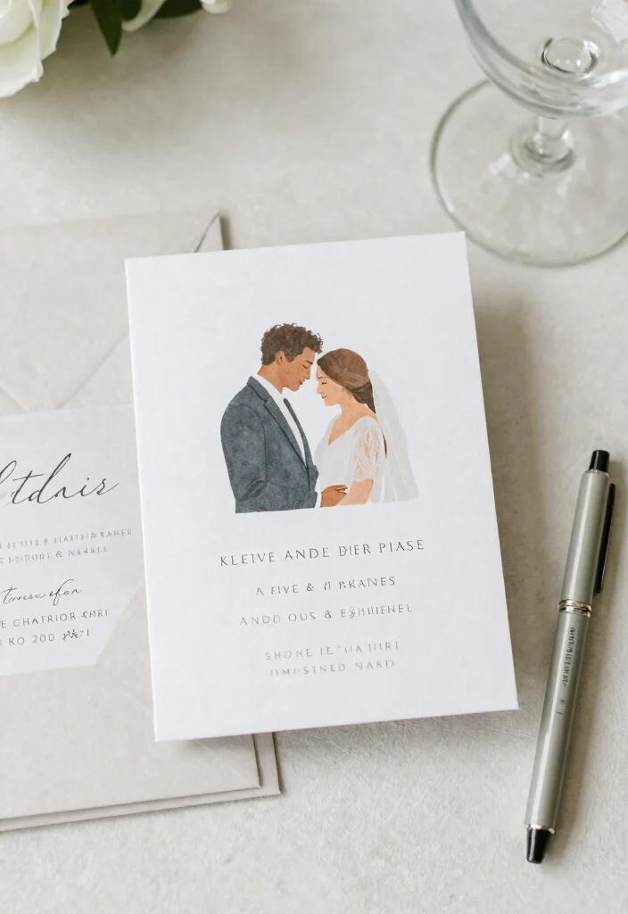 15 Modern Wedding Invitations That Cost Less Than They Look 23 15 Modern Wedding Invitations That Cost Less Than They Look - 3. Minimalistic Magic 1