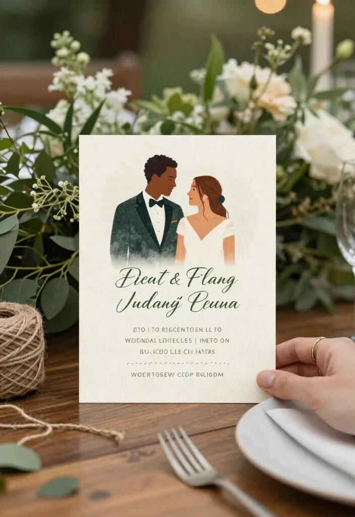 15 Modern Wedding Invitations That Cost Less Than They Look 26 15 Modern Wedding Invitations That Cost Less Than They Look - 6. Eco-Chic Invitations 1