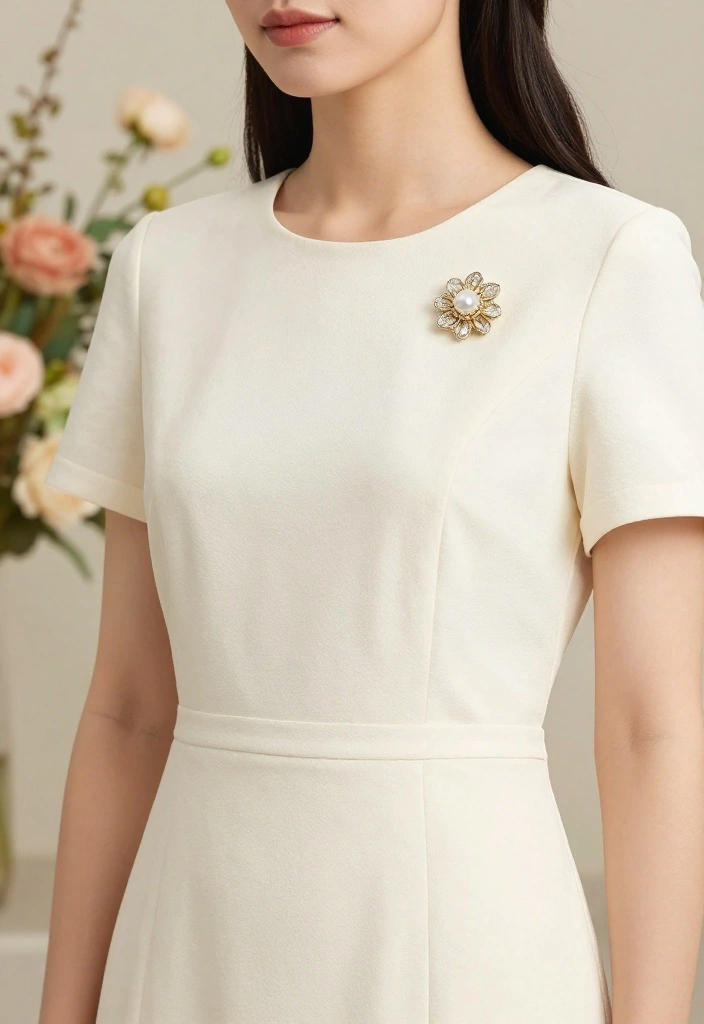 15 Wedding Dress Accessories Jewelry That Won't Look Too Busy 65 15 Wedding Dress Accessories Jewelry That Won't Look Too Busy - 15. Subtle Statement Brooches 1