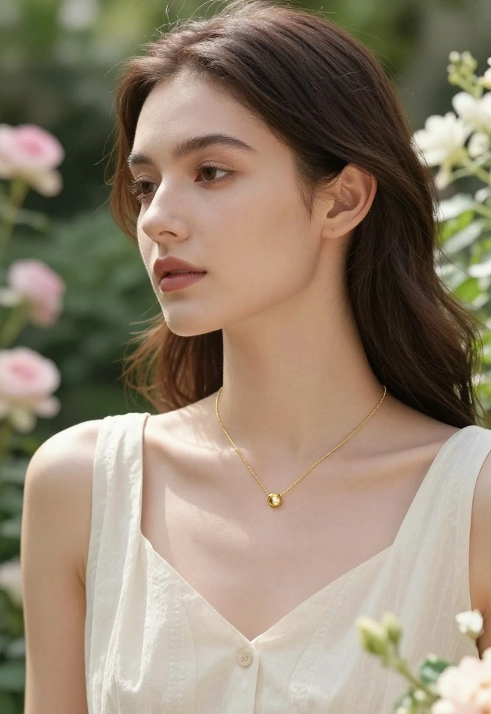 15 Wedding Dress Accessories Jewelry That Won't Look Too Busy 2 15 Wedding Dress Accessories Jewelry That Won't Look Too Busy - 2. Minimalist Gold Necklaces 1
