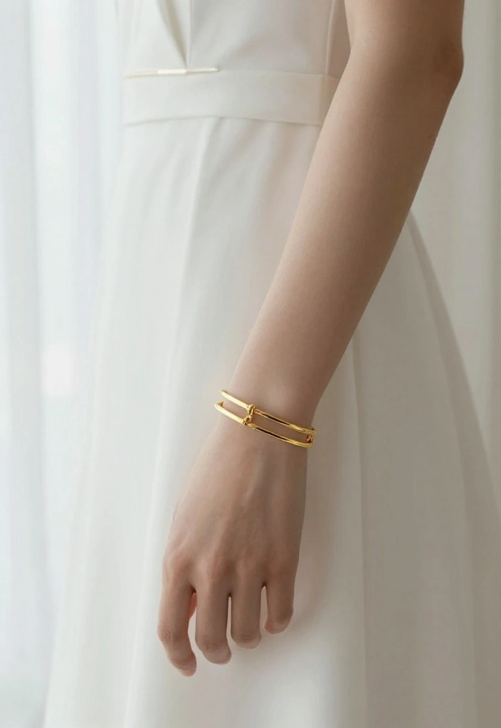 15 Wedding Dress Accessories Jewelry That Won't Look Too Busy 3 15 Wedding Dress Accessories Jewelry That Won't Look Too Busy - 3. Simple Bangle Bracelets 1