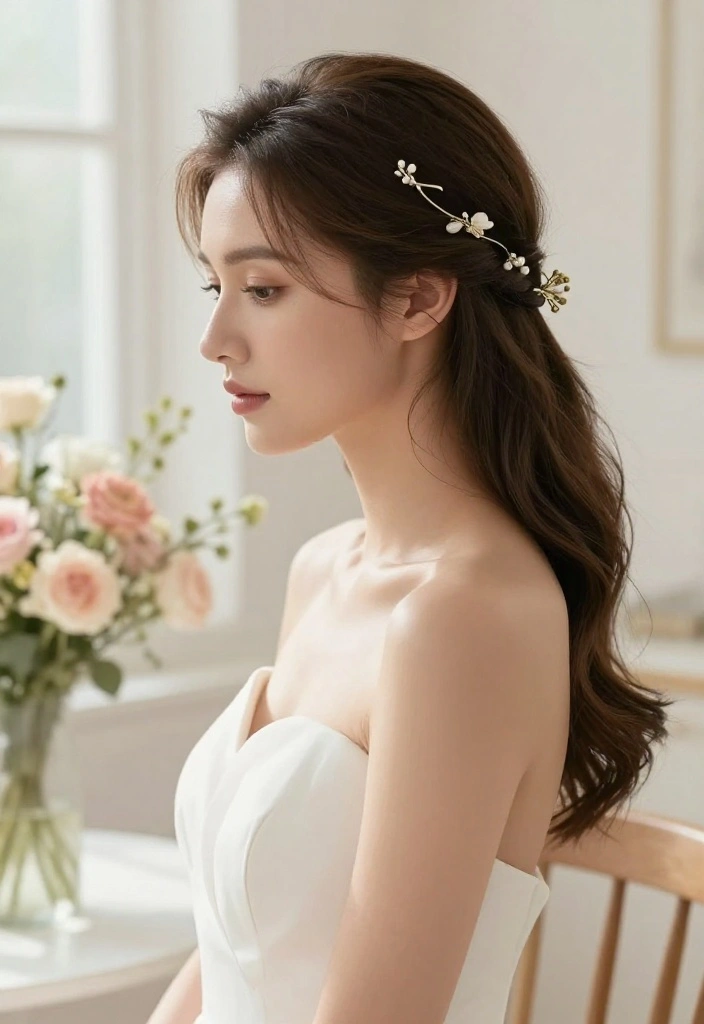 15 Wedding Dress Accessories Jewelry That Won't Look Too Busy 15 15 Wedding Dress Accessories Jewelry That Won't Look Too Busy - 5. Elegant Hairpins 1