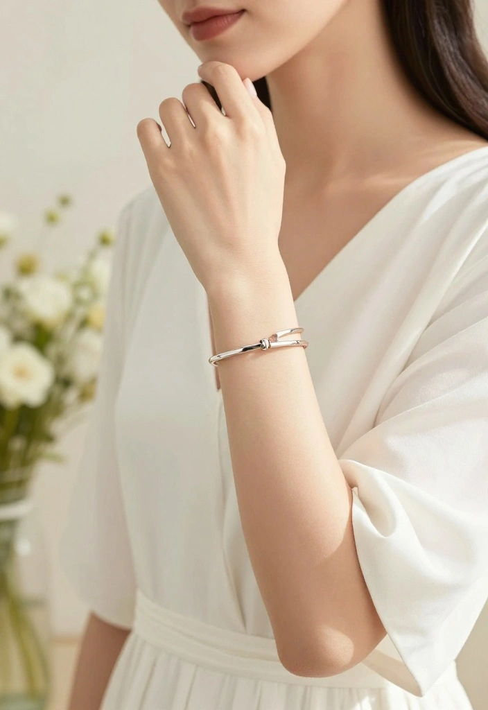 15 Wedding Dress Accessories Jewelry That Won't Look Too Busy 49 15 Wedding Dress Accessories Jewelry That Won't Look Too Busy - 9. Minimalist Cuff Bracelets 1