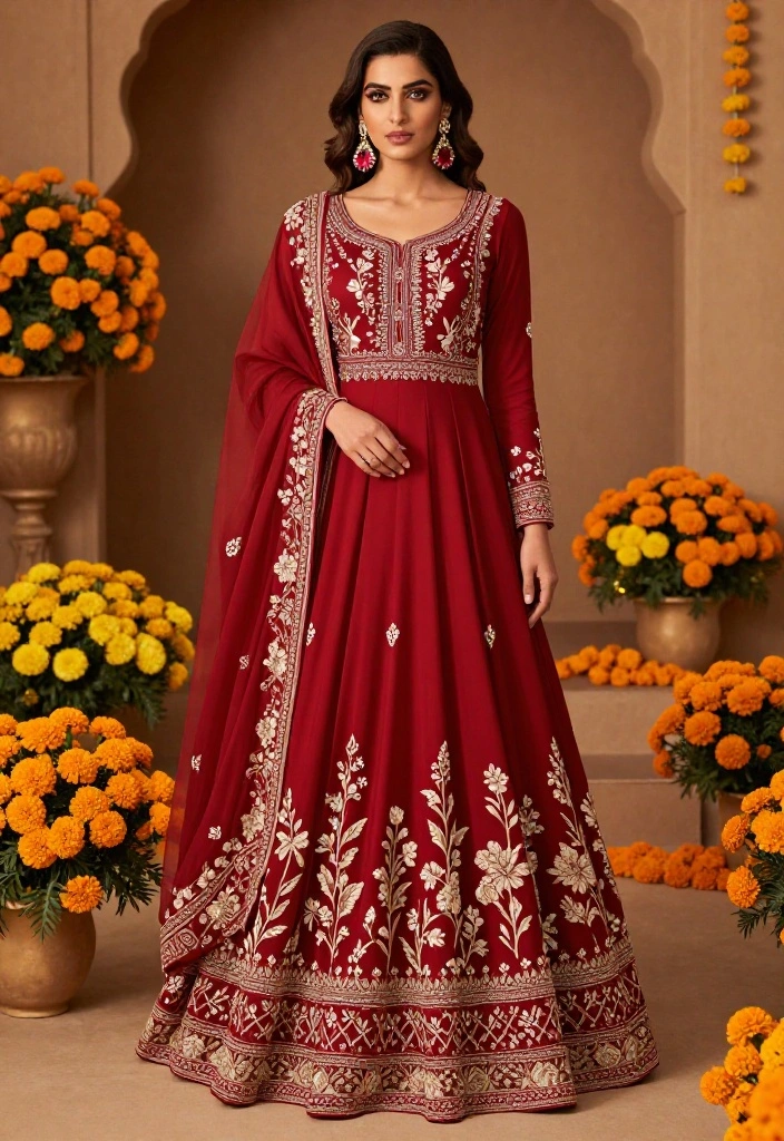 15 Wedding Guest Outfit Indian Ideas for Non-Indian Guests - 8. Charming Maxi Dresses 1